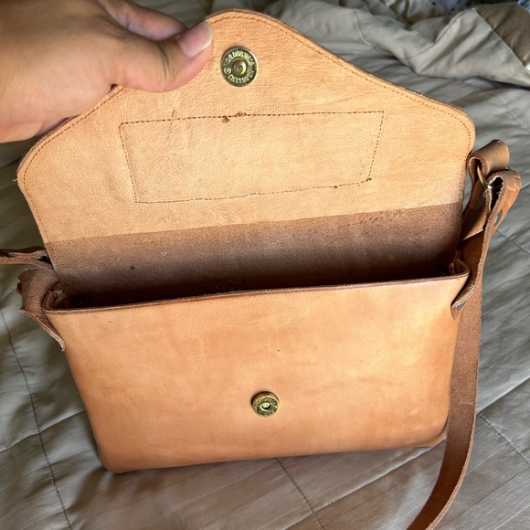 Hand made leather woven new woman purse. From Oaxaca Mexico - Picture 6 of 7